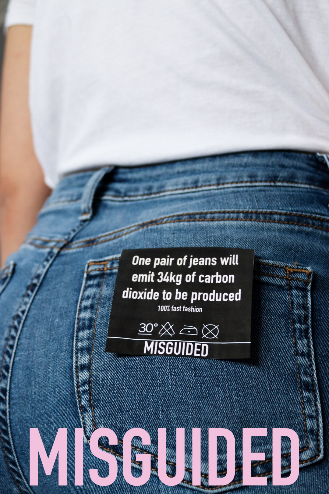 ‘MISGUIDED’ is a fake fast fashion brand, used to create a series of promotional posters about the fast fashion industry and the environmental impacts it has on the world.