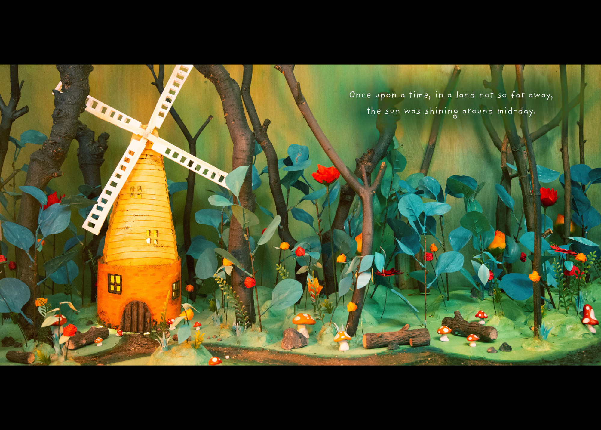 A book spread within the book 'The Wonderful Ways of Mr Wizard'. Created using 3D elements.  Jade Groves.