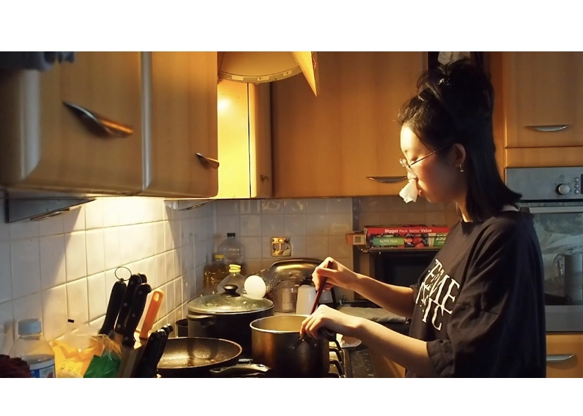 "Cooking alone", Karen Shum
