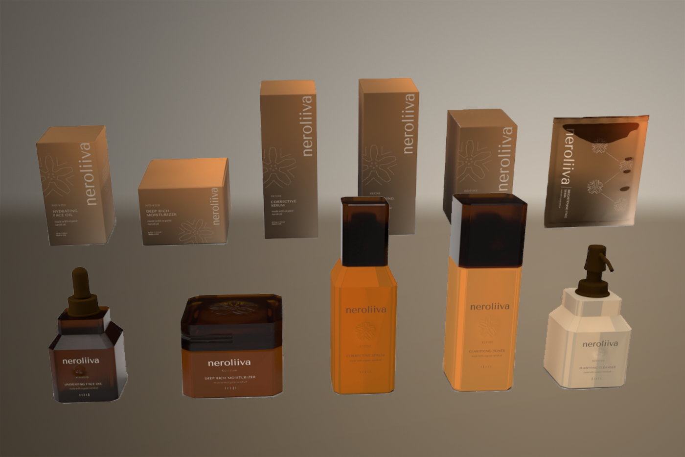 Packaging Development: 3D Modelling in Adobe Dimension