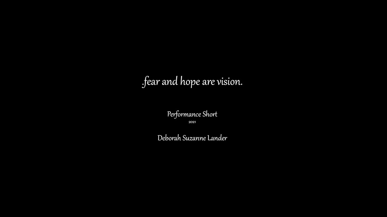 .fearandhopearevision. (Hope, The Hermit.) A set of three videos, exploring loneliness and isolation during the first lockdown during the Covid 19 pandemic. (2/3)