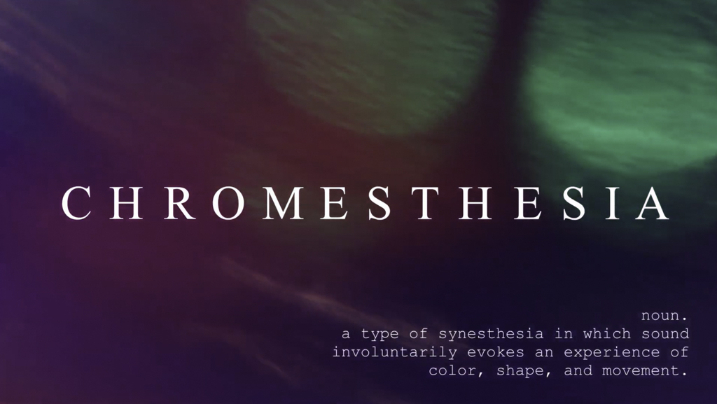 Chromesthesia - still from the film