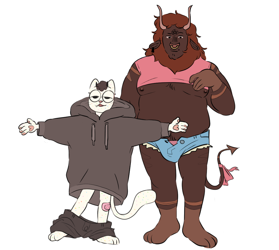 Locke and Quays swapping outfits!
