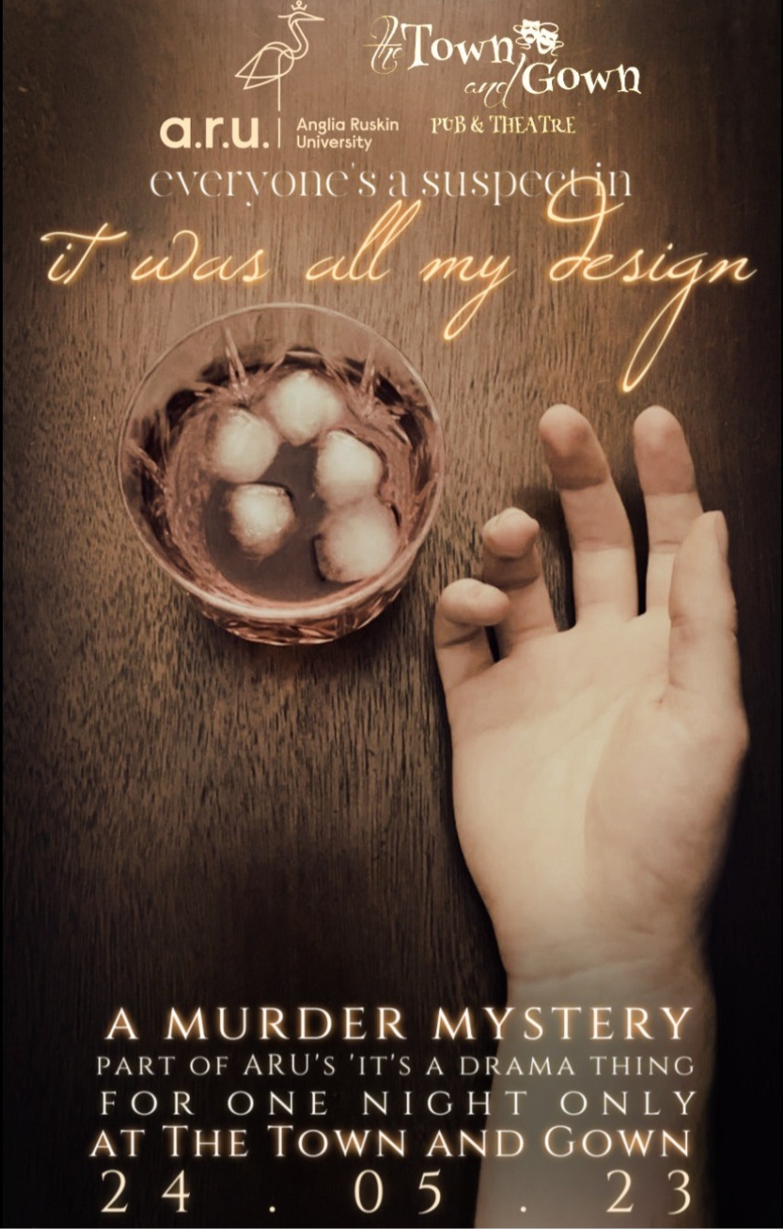 "It Was All My Design" poster