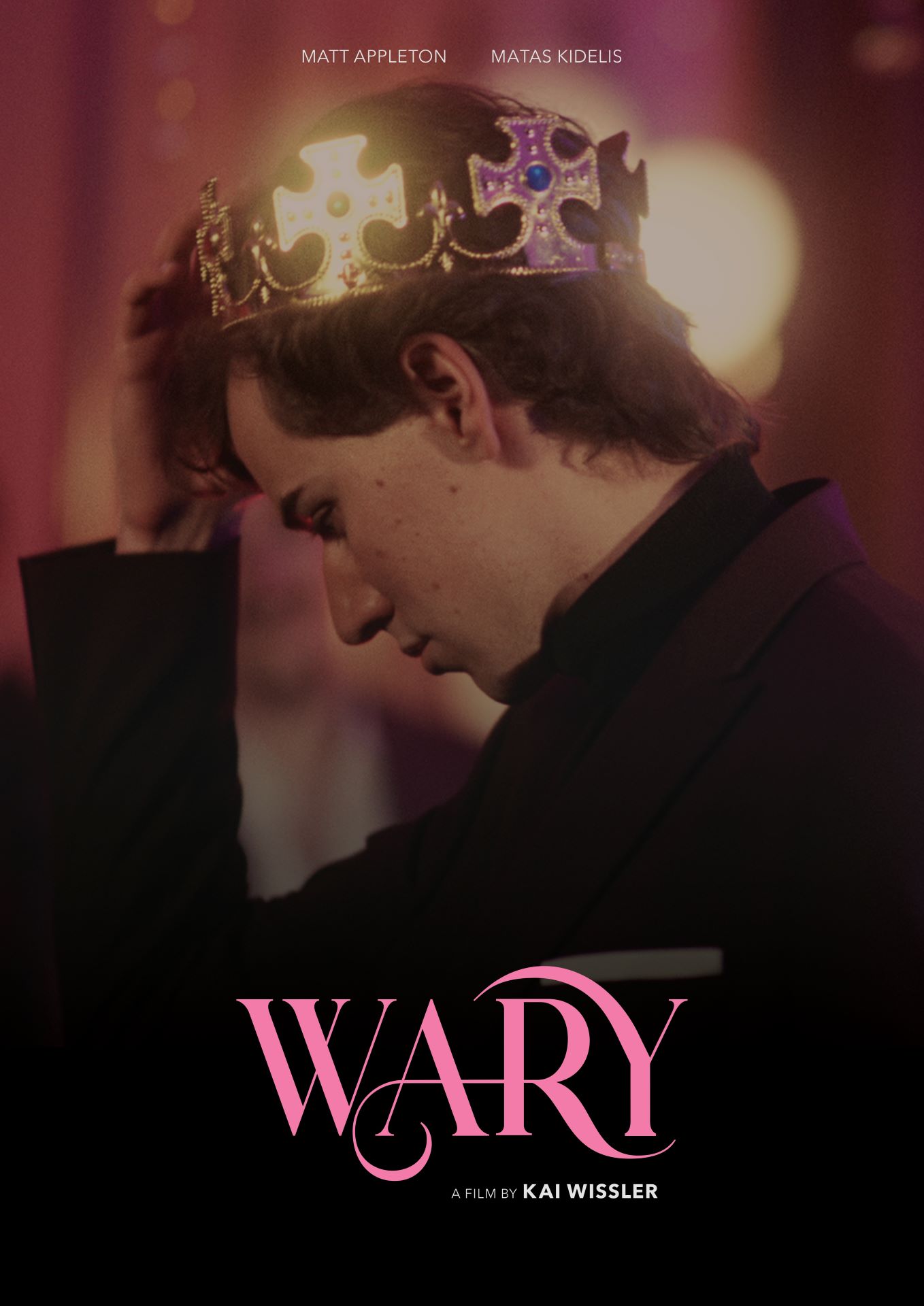 Main cover for the lgbtq+ short film 'Wary' a film written and directed by Kai Wissler