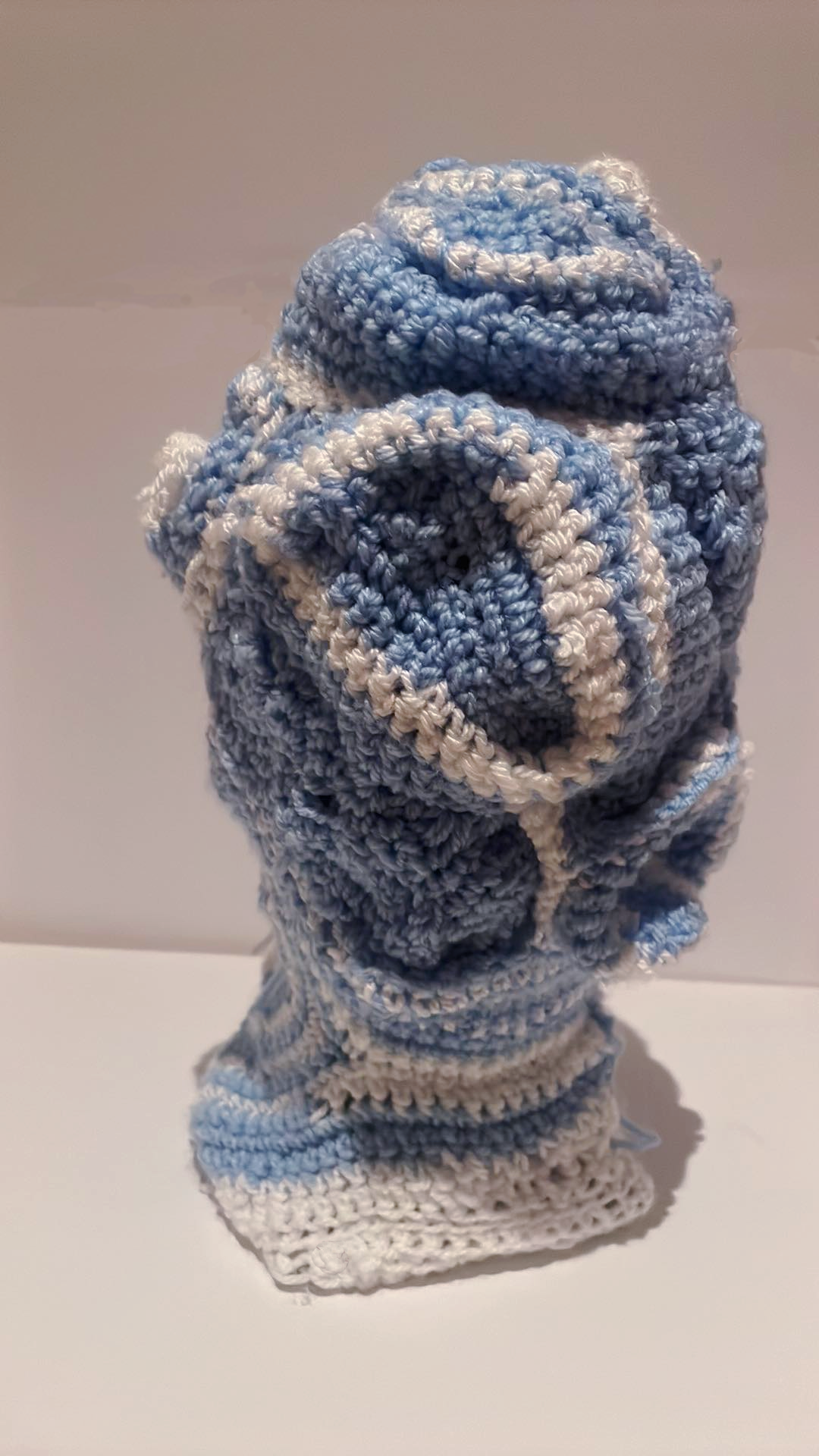 Knitted sculpture