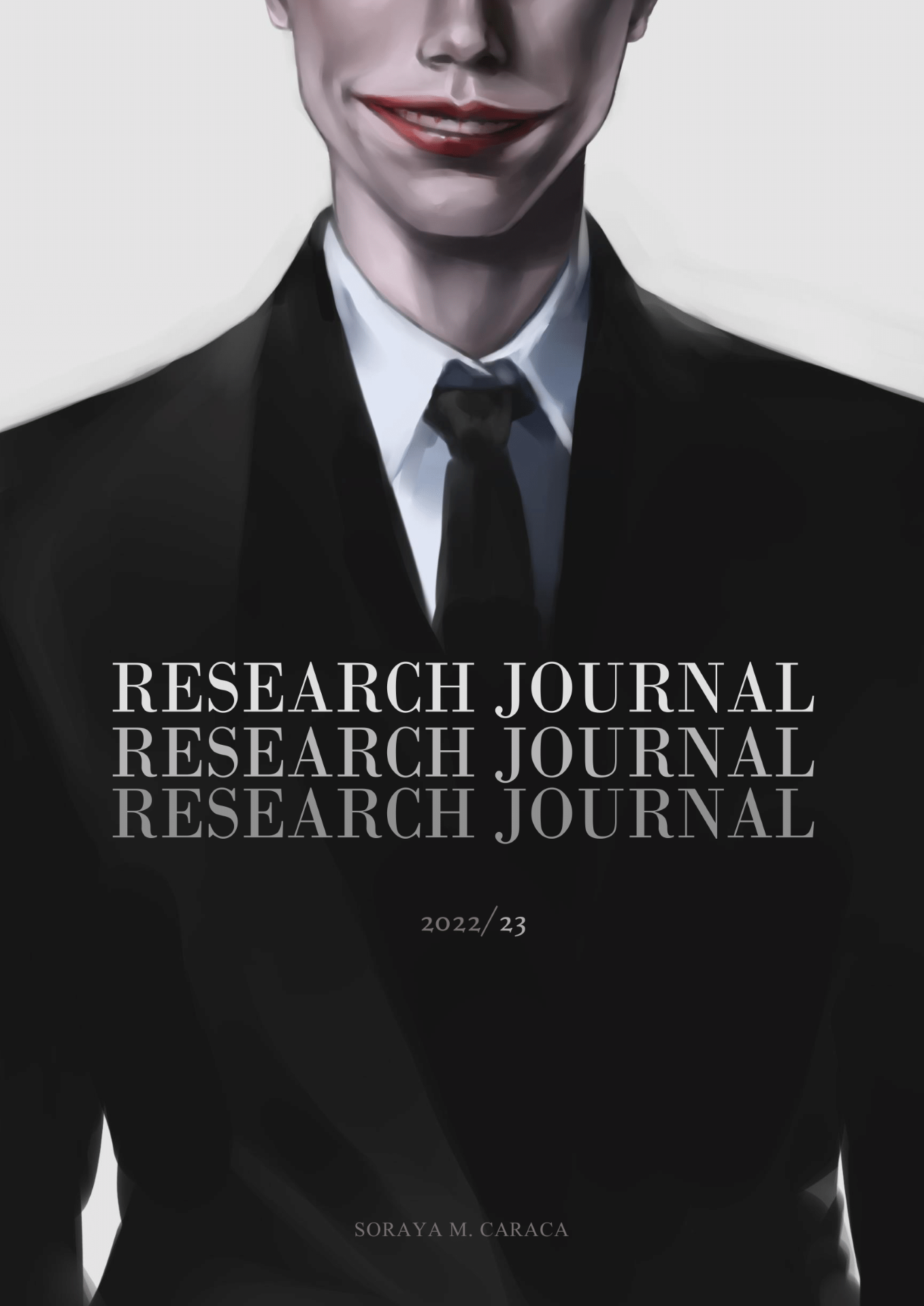 "Research Journal with Simon Atkinson" Digital painting