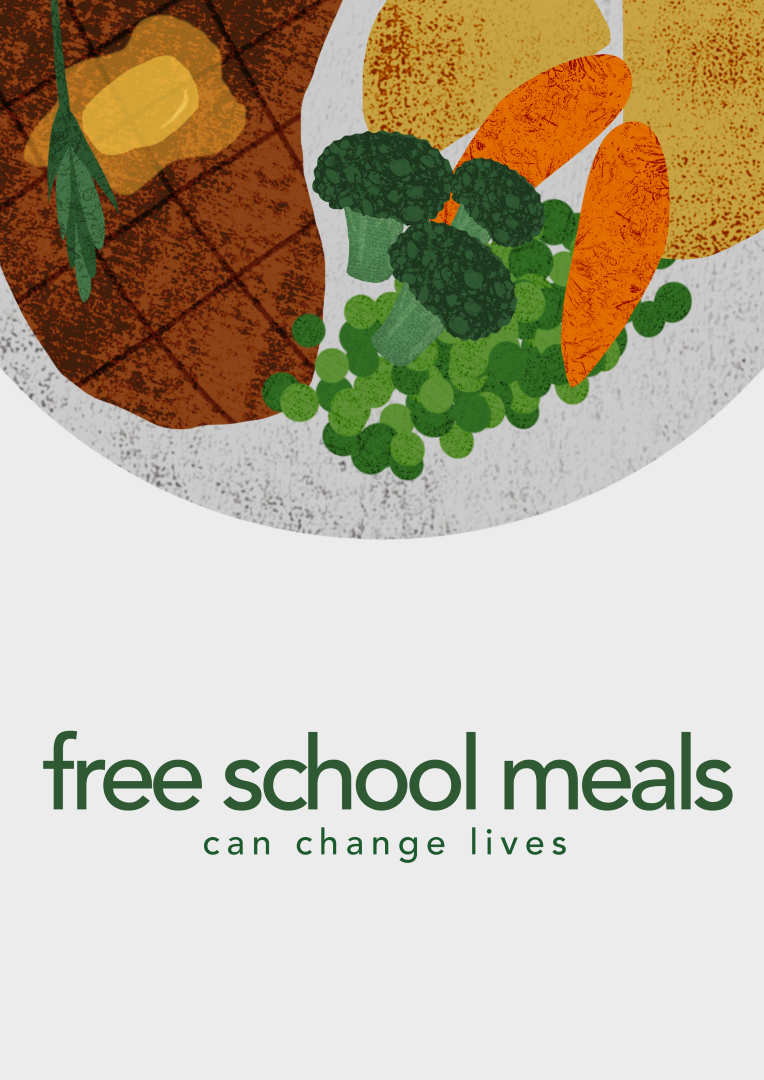 ‘Food Sustainability Posters’. 1 of 3 posters raising awareness for how we can achieve better food sustainability.