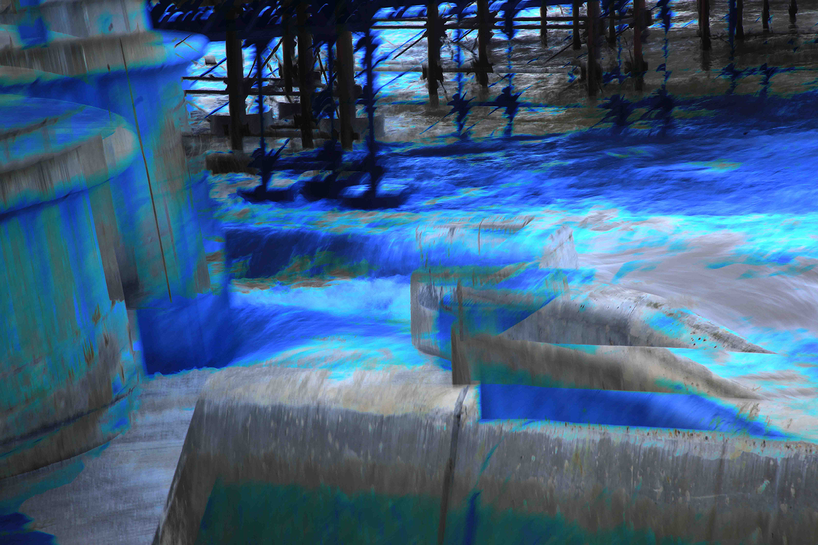 Tidal Surge, 2023. Multiple exposure image, giclee print, 30x45cm.
